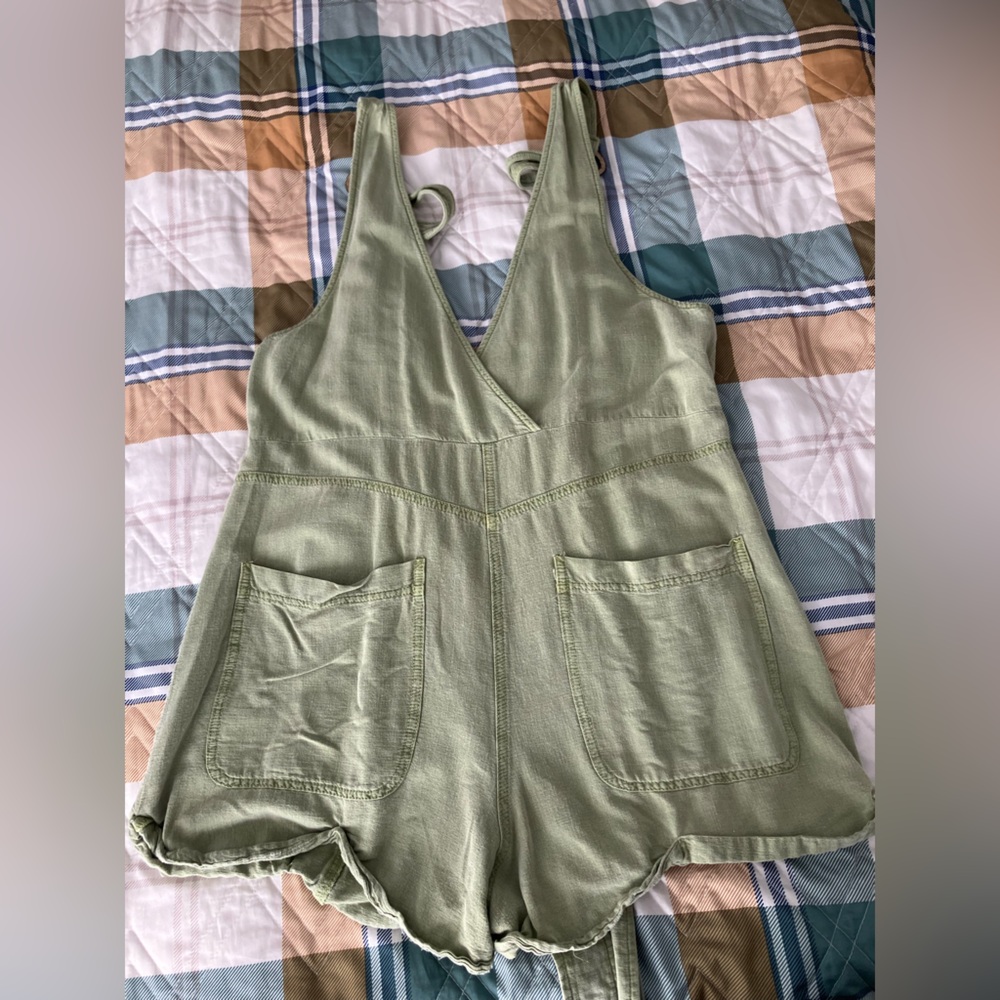 Free People Memphis romper overall shortalls - Picture 8 of 14